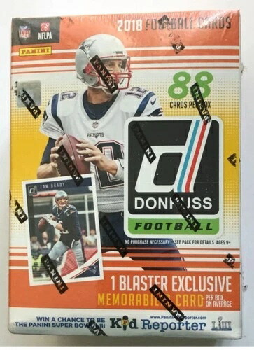 2018 Panini Donruss フットボール ブラスター ボックス 工場未開封 11 パック ジョシュ・アレン｜トレーディングカード　ラフテル