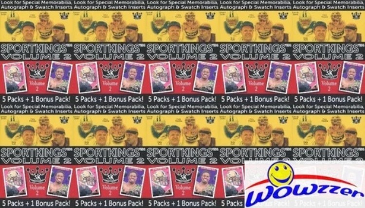 (10)2020 SportKings Volume 2 ファクトリーシール付きブラスターボックス-10AUTO/MEM/SKETCHまたは1/1|トレーディングカード ラフテル