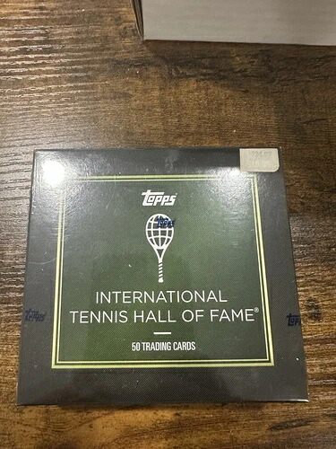 2019 Topps Tennis International Tennis Hall of Fame Box Set 工場未開封｜トレーディングカード　ラフテル
