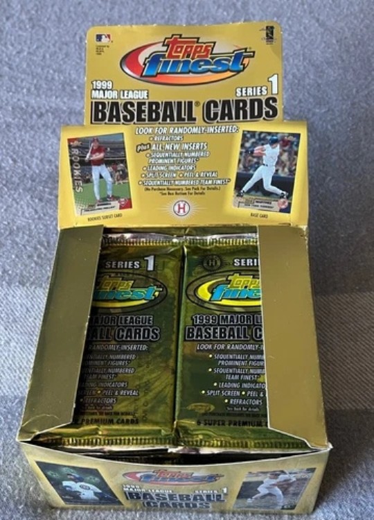 1999 Topps Finest MLB シリーズ 1 - 13 新品工場未開封パック、11 開封パック｜トレーディングカード　ラフテル 55,660円