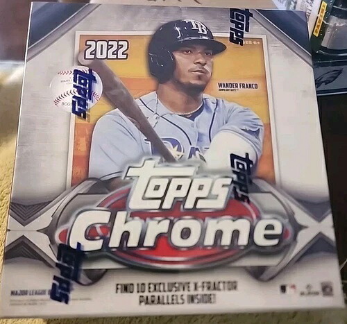 2022 Topps Chrome MLB ベースボール メガ ボックス 工場未開封 3 ボックス!! 未開封!｜トレーディングカード　ラフテル