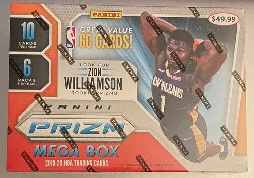 2019-20 パニーニ プリズム NBA バスケットボール 小売ターゲット メガボックス ザイオン ジャ・モラント RC｜トレーディングカード　ラフテル 55,660円