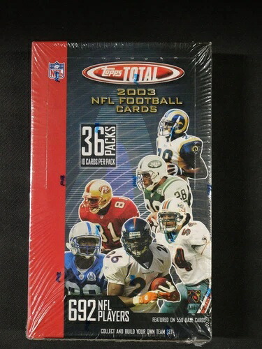 2003 TOPPS トータル NFL フットボール 密封ホビーボックス|トレーディングカード ラフテル