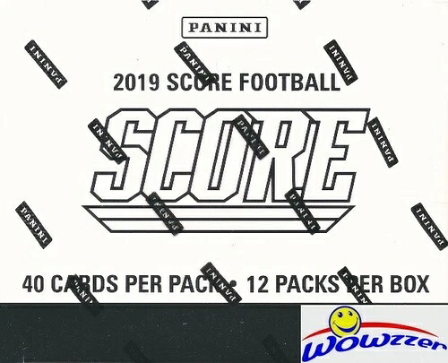 2019 スコア フットボール 巨大ジャンボ ファットパック 工場未開封ボックス、カード 480 枚入り!｜トレーディングカード　ラフテル