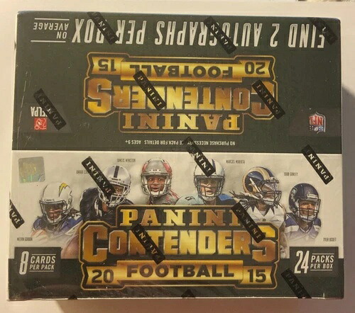 2015 Panini Contenders フットボール 小売用 24パックボックス 工場未開封|トレーディングカード ラフテル