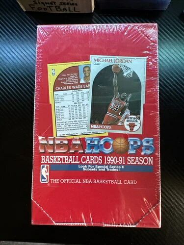 1990-91 NBA HOOPS バスケットボール シリーズ2 工場未開封ボックス - 36パック｜トレーディングカード　ラフテル