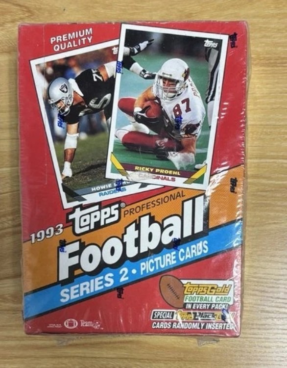 1993 Topps Football シリーズ 2 ボックス 工場未開封|トレーディングカード ラフテル