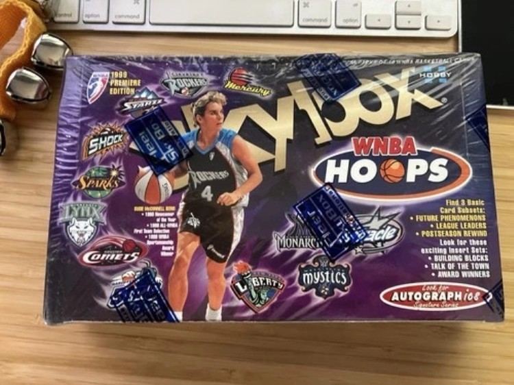 Fleer Skybox WNBA HOOPS 1999 プレミアエディション 工場密封ホビーボックス 36 パック!|トレーディングカード ラフテル