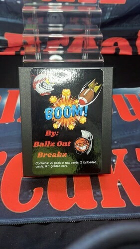 Ballz Out BOOM! Box マルチスポーツ トレーディングカード ボックス 事前にこの説明をお読みください。｜トレーディングカード　ラフテル 55,660円