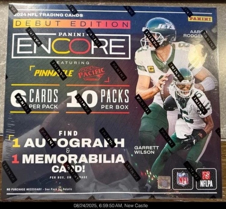2024年 パニーニ アンコール NFL フットボール ファクトリーシール ホビーボックス (ダニエルズ/メイ/ニックス RC)｜トレーディングカード　ラフテル