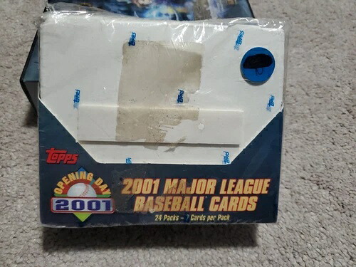 2001 Topps 開幕戦ベースボールボックス *工場未開封*|トレーディングカード ラフテル