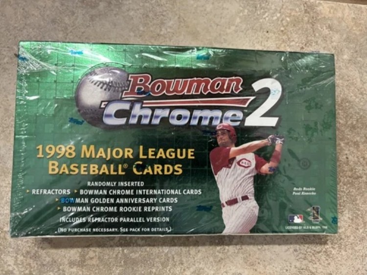 1998年式 Bowman Chrome 2 新品・未開封...送料無料|トレーディングカード ラフテル
