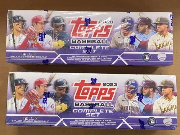 2023 TOPPS ベースボール コンプリートセット (パープル) 2個セット - 工場未開封の新品。｜トレーディングカード　ラフテル 55,660円