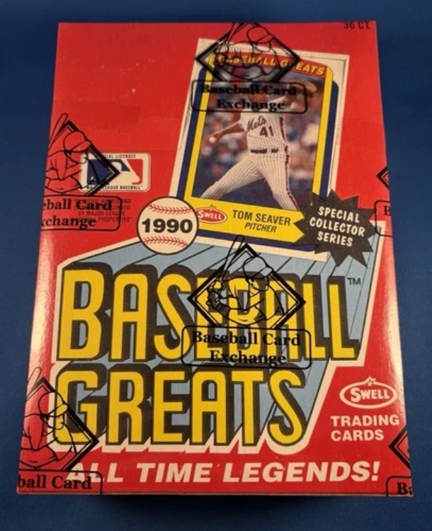 1990年 スウェル オールタイム グレート ベースボール ワックス ボックス BBCE FASC 12箱中1箱 FASC｜トレーディングカード　ラフテル