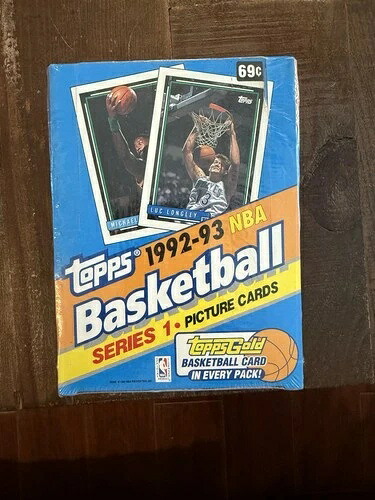 1992-93 Topps NBA バスケットボール シリーズ 1 ボックス 工場未開封 ジョーダン シャック RC｜トレーディングカード　ラフテル