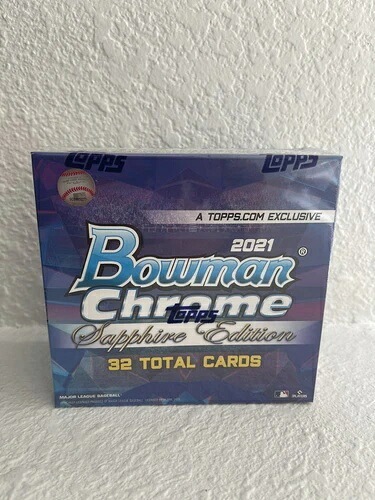 2021 Topps Bowman Chrome Sapphire Edition ボックス *未開封*|トレーディングカード ラフテル