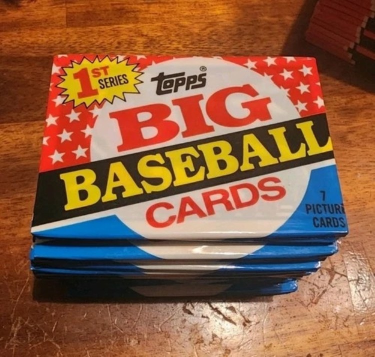 101パック入り未開封 Topps ビッグベースボールカード 1989 シリーズ 1 2 3|トレーディングカード ラフテル