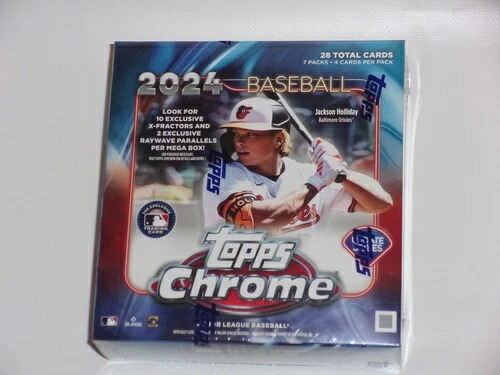 2024 TOPPS クロームアップデート ベースボール メガボックス 工場未開封 28枚入り|トレーディングカード ラフテル