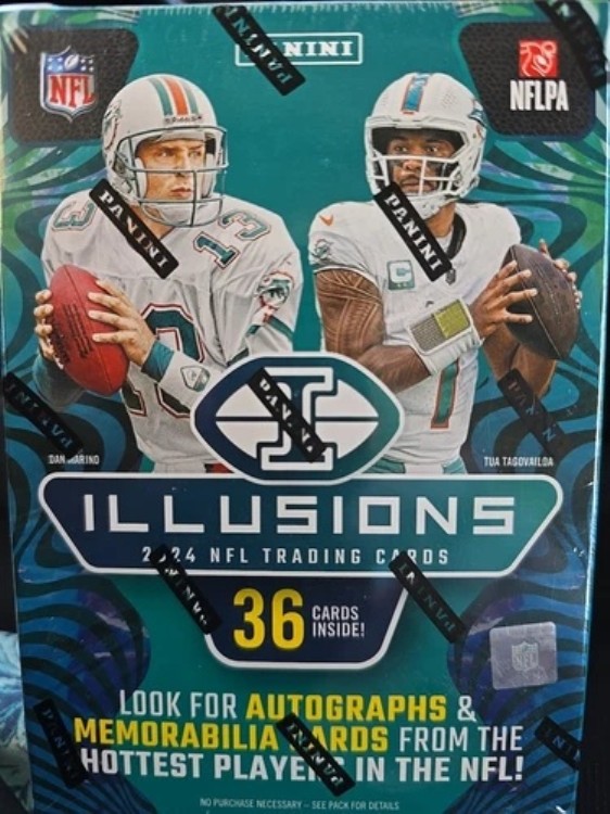 4-2024 パニーニ イリュージョンズ フットボール ブラスターボックス NFL トレーディングカード - 工場未開封｜トレーディングカード　ラフテル