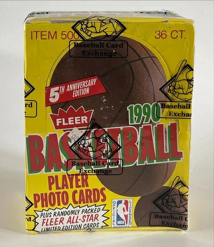 1990-1991 フリーア バスケットボール 未開封 ワックスボックス BBCE ラッピング済み マイケル・ジョーダンの可能性あり|トレーディングカード ラフテル