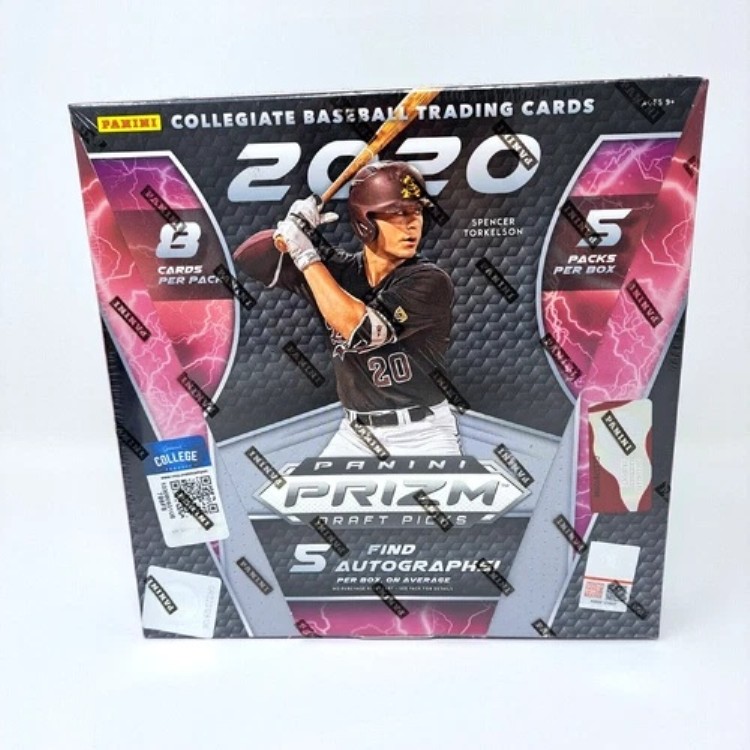 2020年 Panini Prizm ドラフトピック ベースボール ホビーボックス 工場未開封 5個入り|トレーディングカード ラフテル