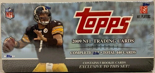 2009 Topps NFL フットボール コンプリートセット ボックス 440 カード マシュー スタッフォード RC 新品未開封|トレーディングカード ラフテル