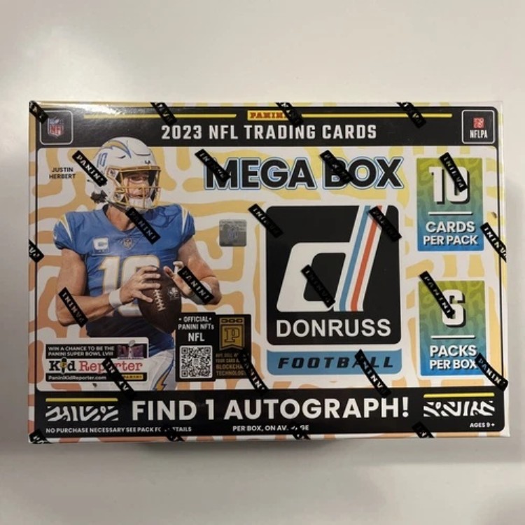 2023 Panini NFL Donruss Football メガボックス 工場未開封 Target 1箱につきオート1台|トレーディングカード ラフテル