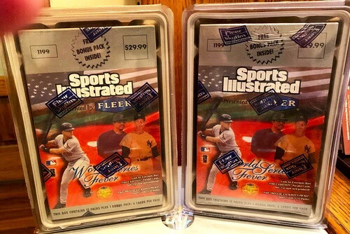 (3個セット) 1998年 Fleer Sports Illustrated World Series Fever シールド ブラスターボックス|トレーディングカード ラフテル