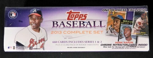 2013 Topps 野球コンプリートセット(ホビーボックス入り) ハンク・アーロン|トレーディングカード ラフテル
