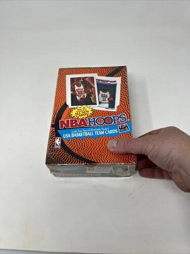 1991 NBA フープス 密封ボックス シリーズ 2 M.ジョーダン USA オリンピック ドリーム チームを探せ!!｜トレーディングカード　ラフテル