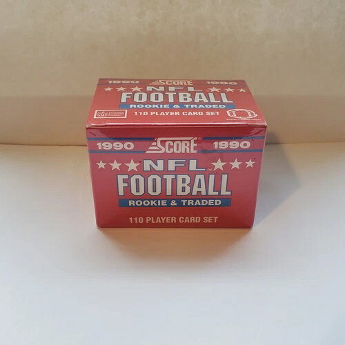 1990 スコア NFL フットボール ルーキーおよびトレード 110 選手カードセット 工場未開封｜トレーディングカード　ラフテル
