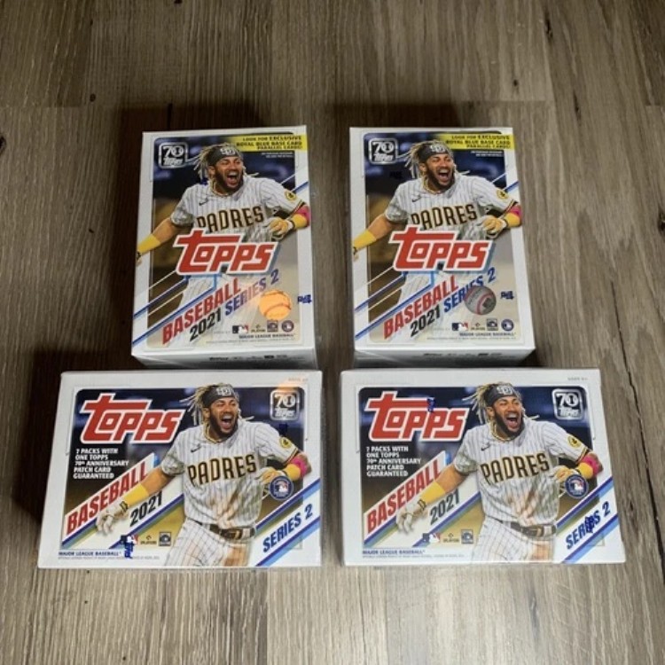 (4個セット) 2021 Topps シリーズ2 ベースボールブラスターボックス 工場出荷時未開封 新品|トレーディングカード ラフテル