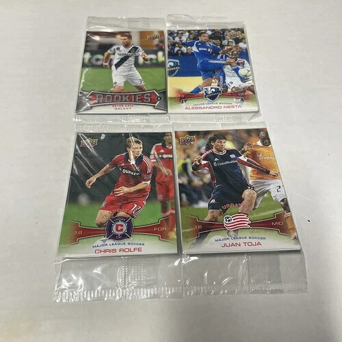 2012 Upper Deck MLSアップデート 未開封パック 引き換えプロモ ルーキー4体セット ネスタ|トレーディングカード ラフテル