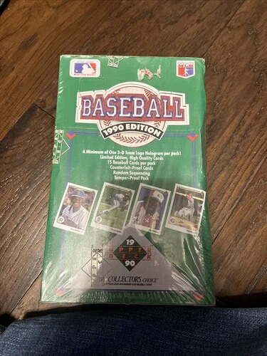 1990年製 Upper Deck ベースボールワックスボックス（未開封） - Larry Walker RC｜トレーディングカード　ラフテル