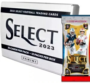2023-2024 パニーニ NFL セレクト フットボール ファットパックボックス (工場未開封) (12パック)｜トレーディングカード　ラフテル