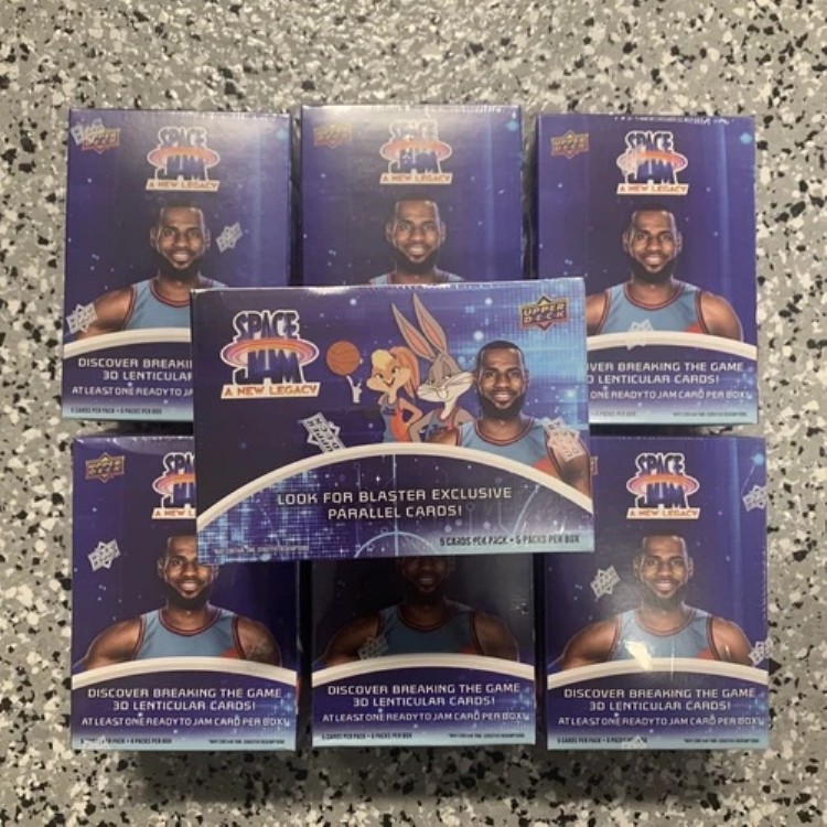 (7) 2021年 Upper Deck スペースジャム2: ア・ニュー・レガシー バスケットボール ファクトリーシール ブラスター｜トレーディングカード　ラフテル