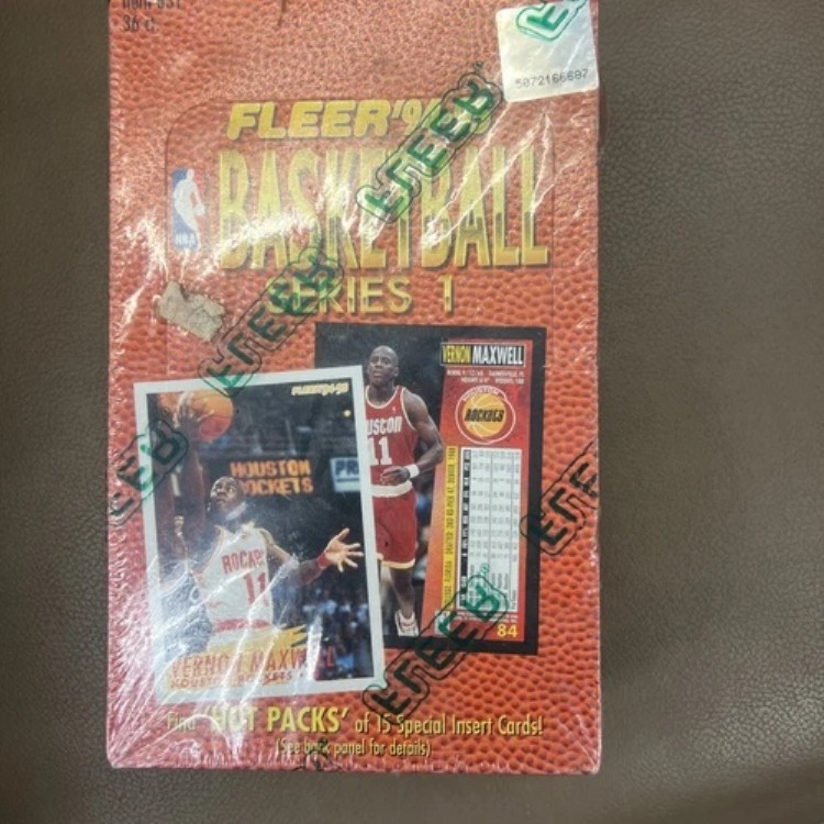1994/95 FLEER シリーズ 1 NBA バスケットボール ボックス 36 パック ホットパック 新品未開封｜トレーディングカード　ラフテル