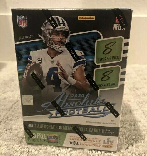 2020年 パニーニ アブソリュート NFL フットボール リテール ブラスターボックス 工場未開封 手渡し|トレーディングカード ラフテル