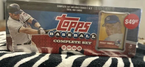 新品未開封 Topps ベースボール コンプリートセット 2008 MLB ボーナス レリックカード ミッキー・マントル｜トレーディングカード　ラフテル 55,660円