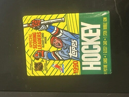 未開封パック 36 個! 1990 Topps NHL ホッケー 密封パック ガム パック ロット。|トレーディングカード ラフテル