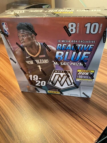 2019-20 パニーニ モザイク NBA バスケットボール カード メガボックス - 新品 - 未開封｜トレーディングカード　ラフテル