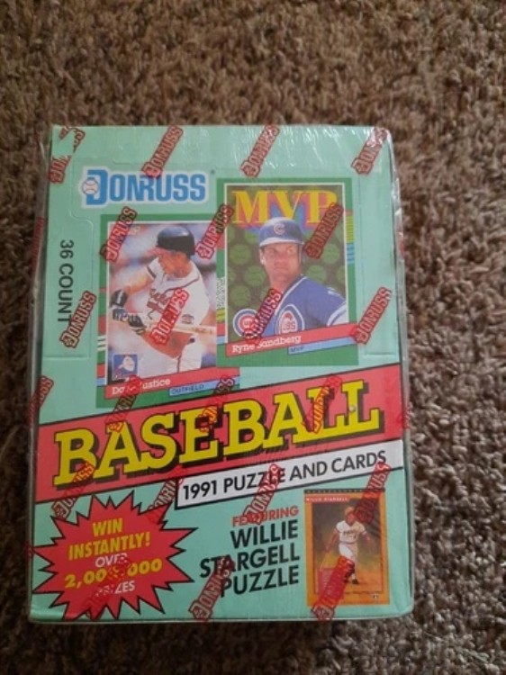 1991年 DonRuss Factory の密封ワックスパック｜トレーディングカード　ラフテル 55,660円