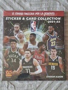 パニーニ ステッカーアルバム NBA 2021-22 イタリア版 工場未開封 新品|トレーディングカード ラフテル
