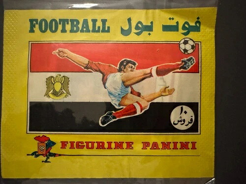 1982-83 Panini FOOTBALL Egypt 未開封ポーチ 未開封パック 100% オリジナル レア｜トレーディングカード　ラフテル 57,420円
