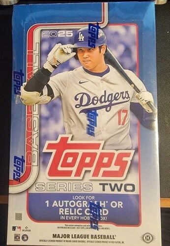 2025 Topps シリーズ2 ベースボールホビーボックス - 工場未開封｜トレーディングカード　ラフテル