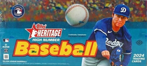 2024 Topps Heritage High Number Baseball MLB ホビーボックス 工場未開封｜トレーディングカード　ラフテル