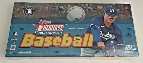 2024 Topps Heritage High Number MLB Baseball Hobby Box 本日発送 新品|トレーディングカード ラフテル