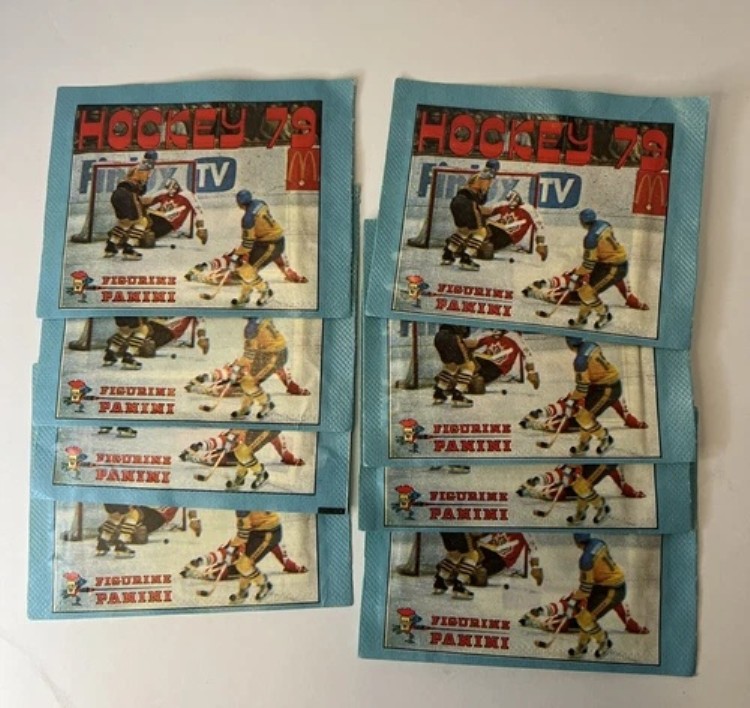 未開封 1979年 ホッケーワックスパック パニーニステッカー｜トレーディングカード　ラフテル