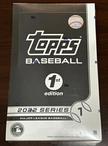 2022 Topps ベースボールシリーズ1 1stエディション 工場未開封 ホビーボックス Raleigh Witt|トレーディングカード ラフテル