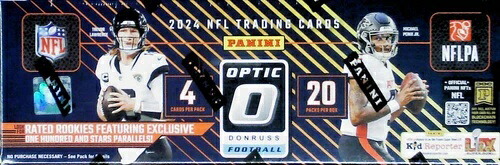 2024 パニーニ ドンラス オプティック NFL フットボール 工場未開封 リテールボックス 20パック｜トレーディングカード　ラフテル